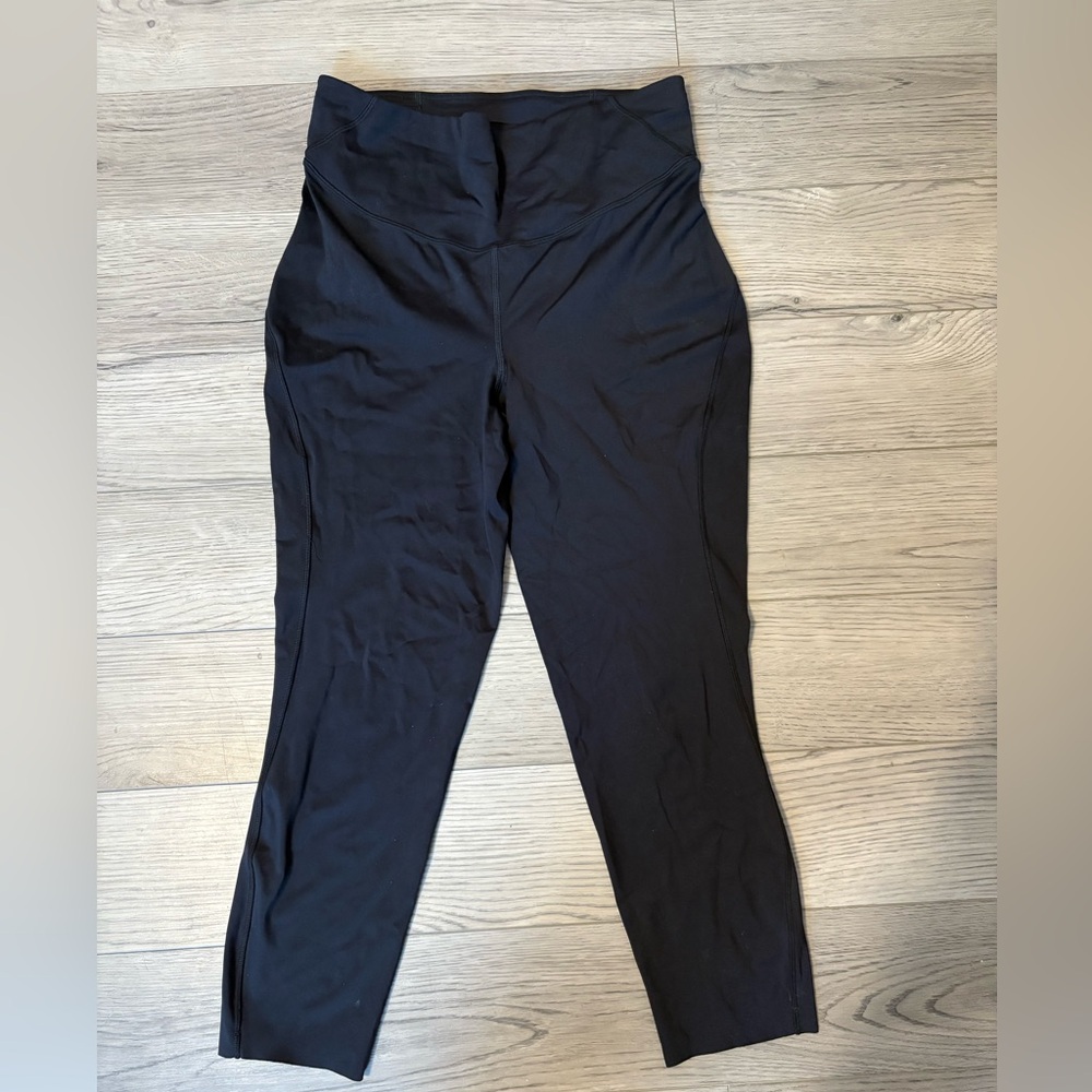 LULULEMON BASE PACE LEGGINGS BLACK 23 INCH SIZE 10